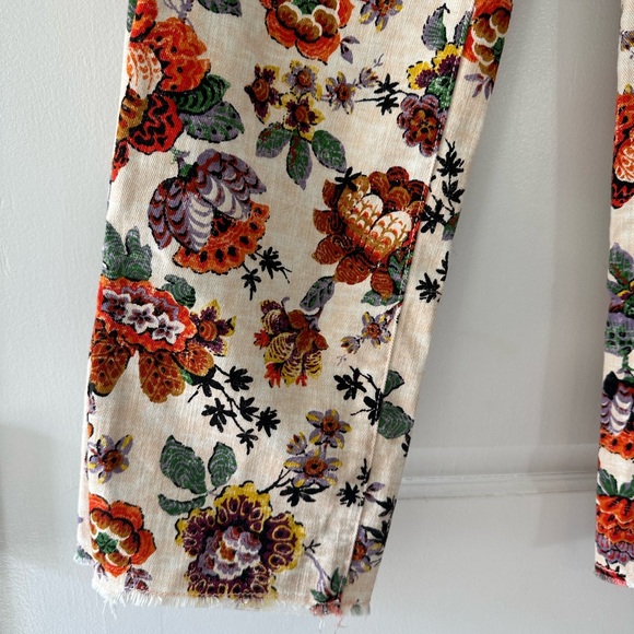 Anthropologie Pilcro Floral Ikat Stet pants - Picture 4 of 11